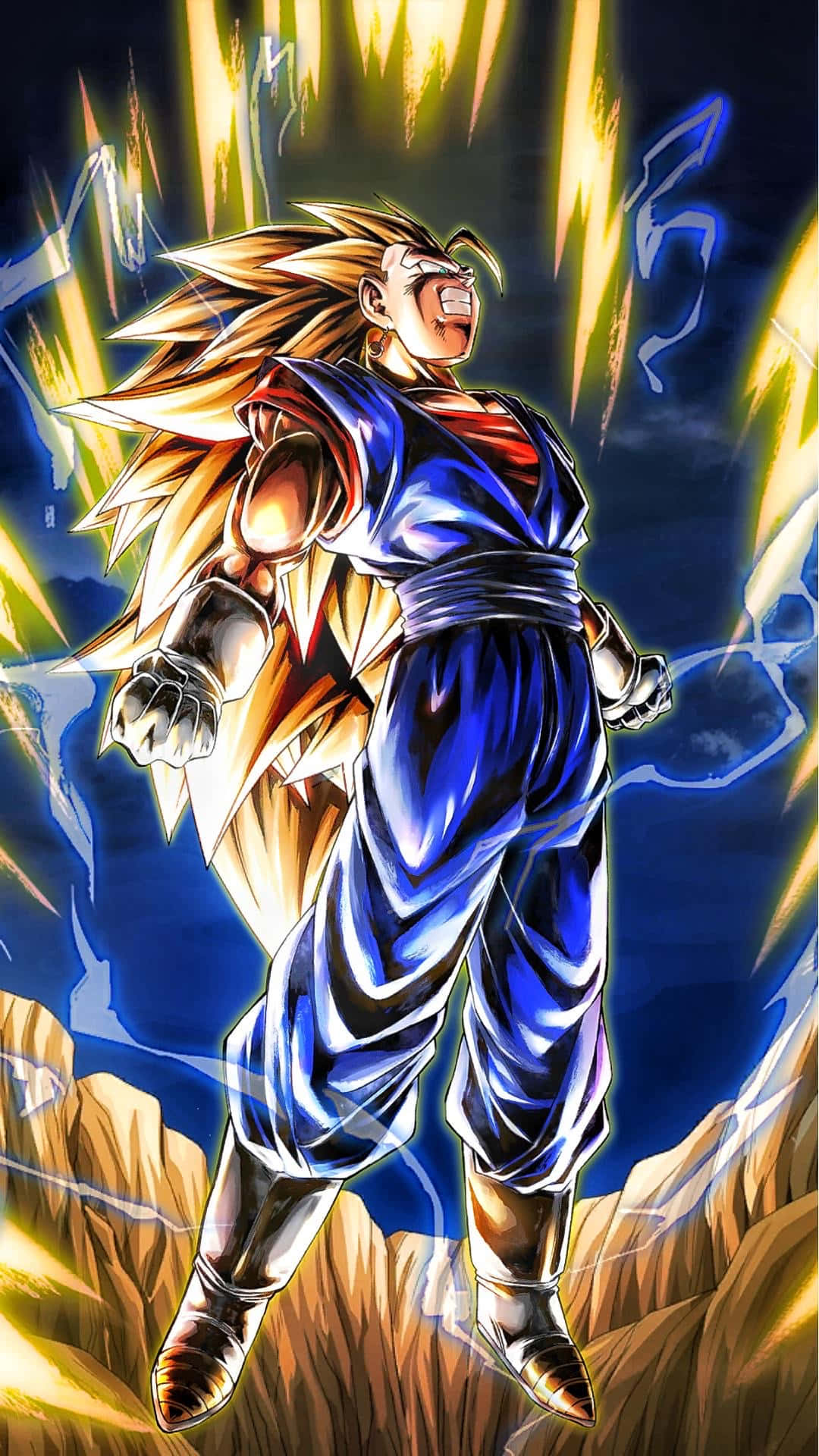 The Powered-Up form of Goku, Super Saiyan 3 Wallpaper