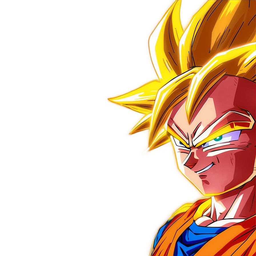Ssj3 Goku In Action Png Nti91 PNG