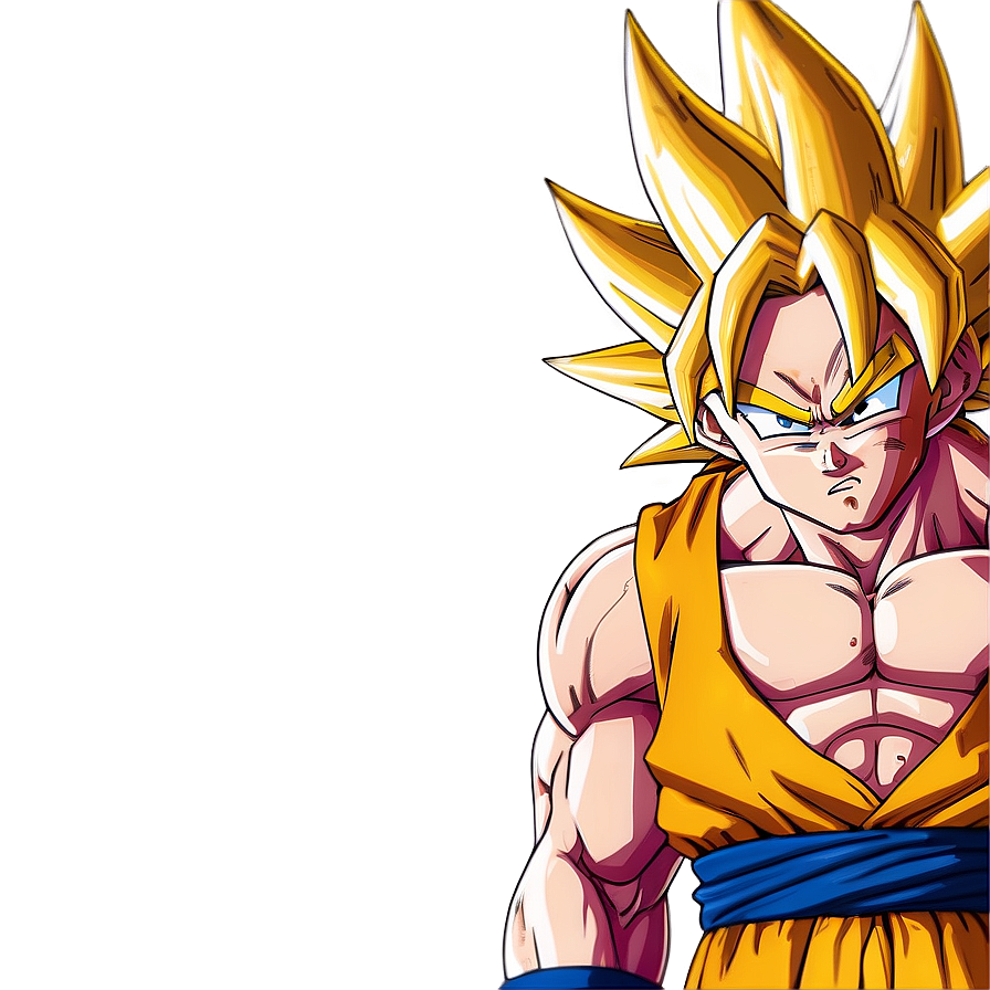 Ssj3 Goku's Intense Expression Png 66 PNG