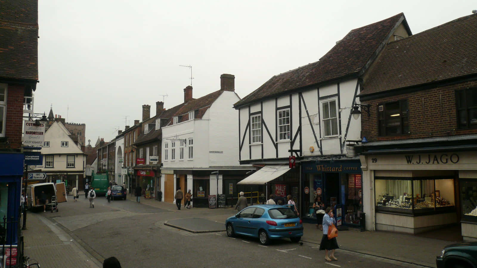 St Albans High Street U K Wallpaper