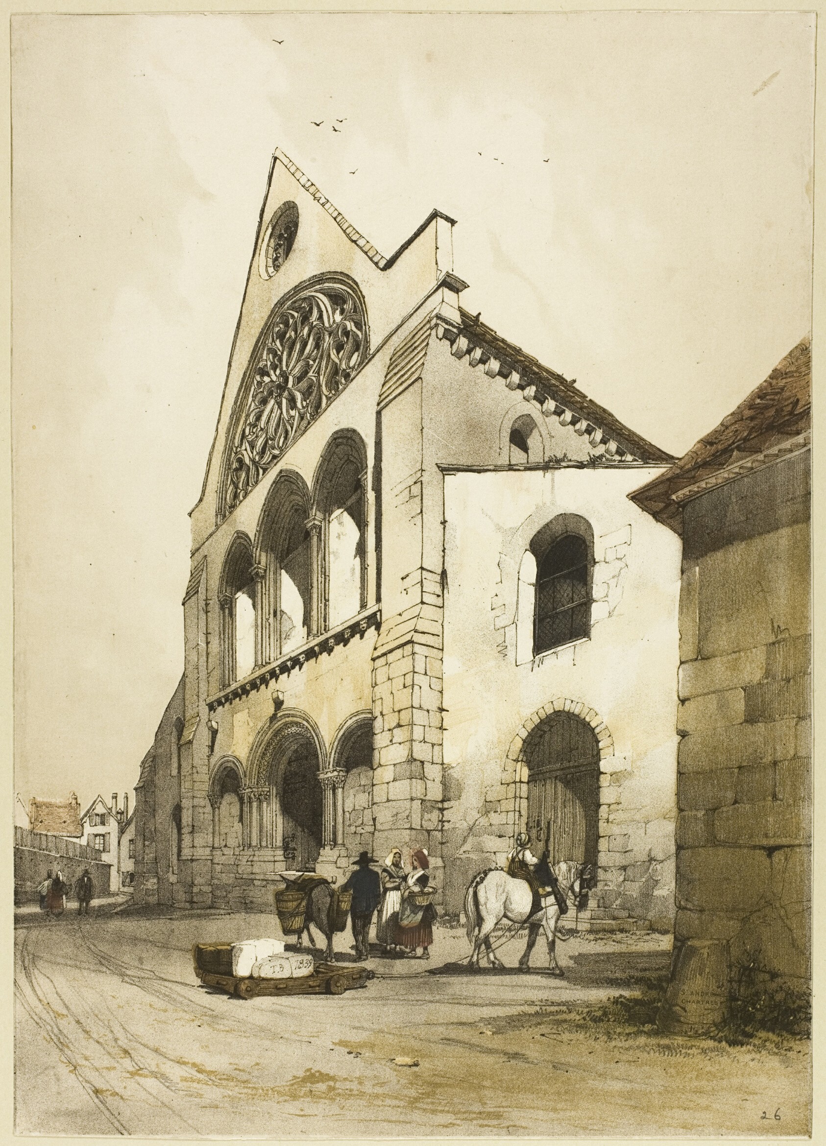 St. Andre, Chartres Wallpaper