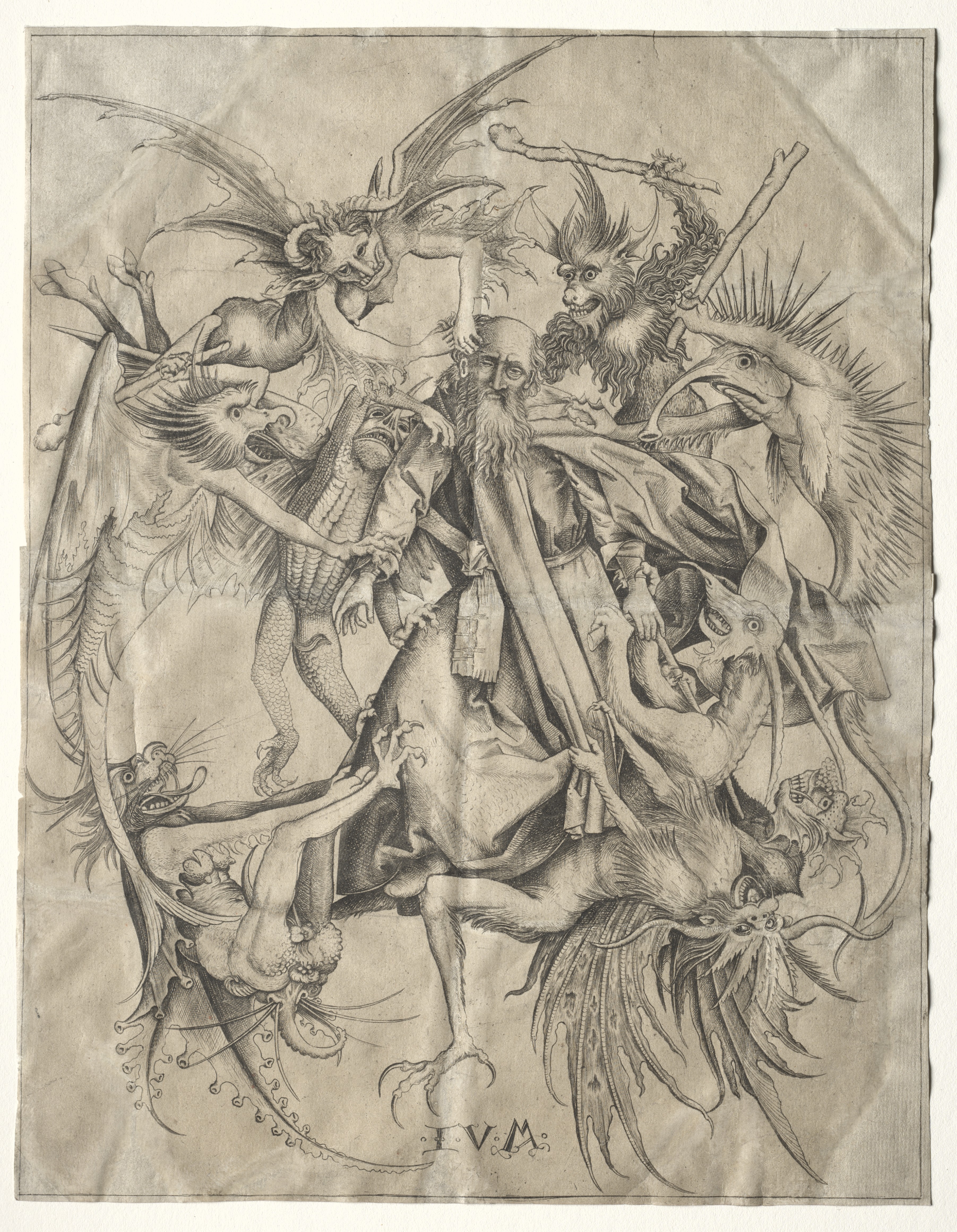 St. Anthony Tormented by the Devils Wallpaper