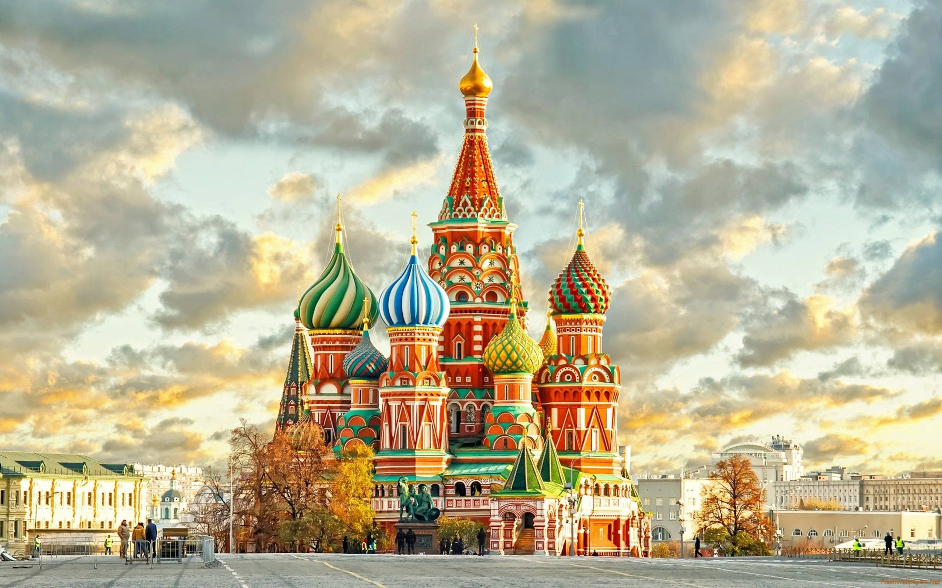 St. Basil's Cathedral Russia Wallpaper