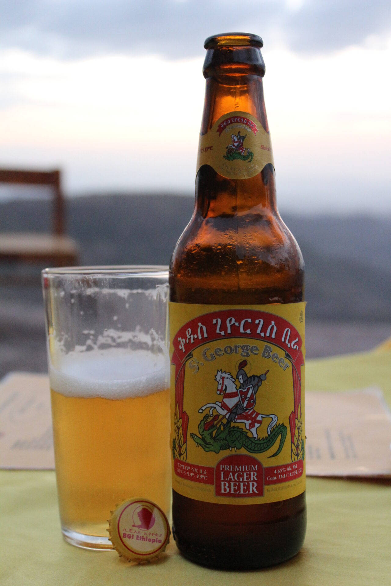 Vasode Cerveza De San Jorge. Fondo de pantalla