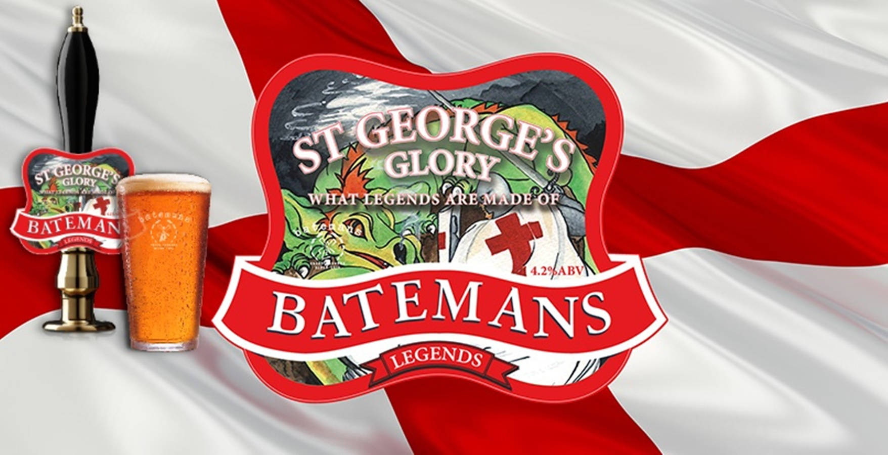 St. George;s Glory Batemans Wallpaper