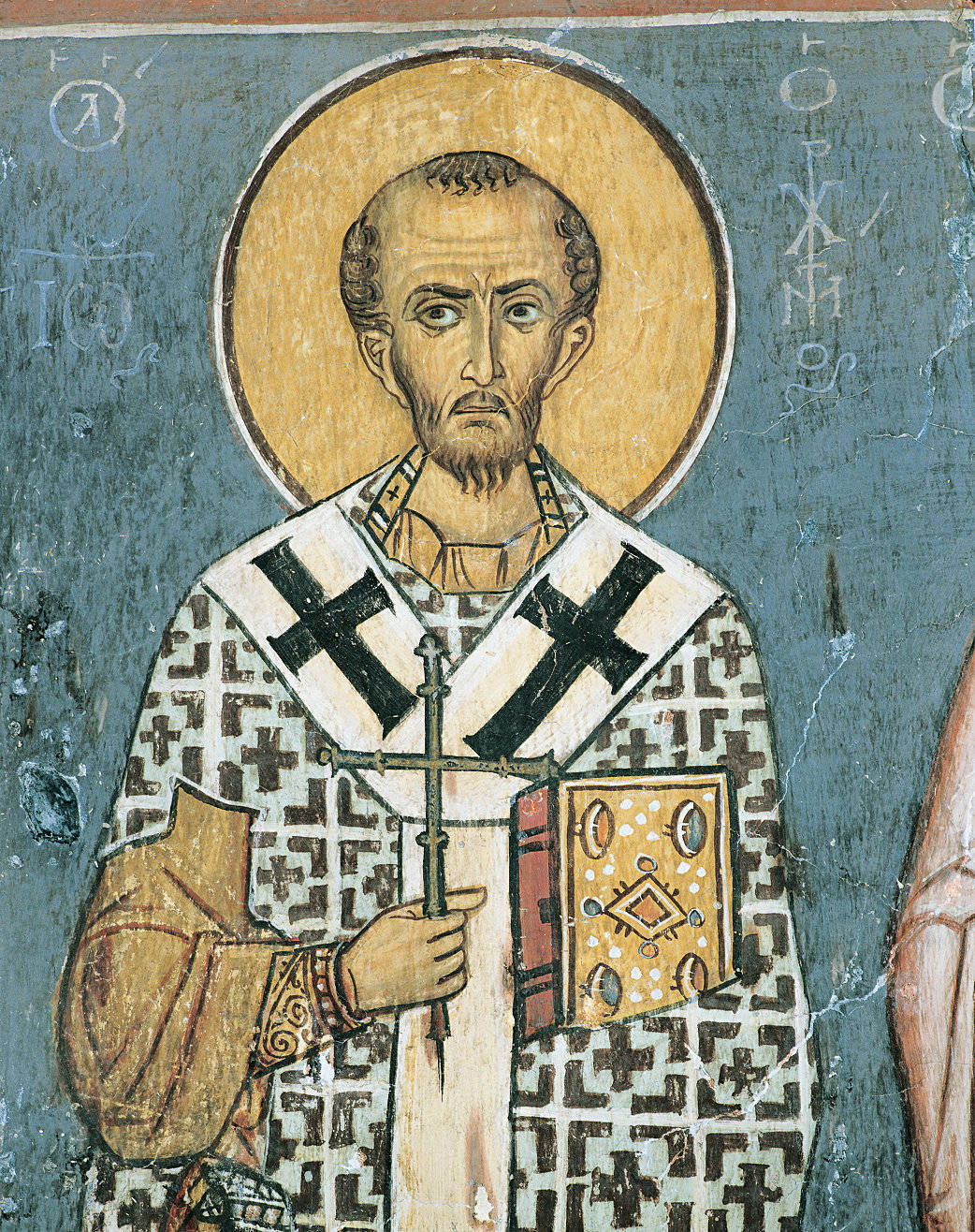 St. John Chrysostom Of The Christianity Religion Background