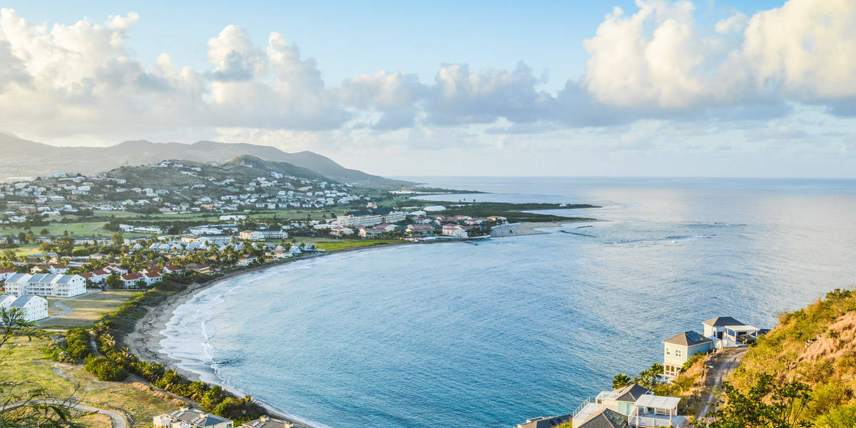 St Kitts And Nevis Bright Sky Wallpaper