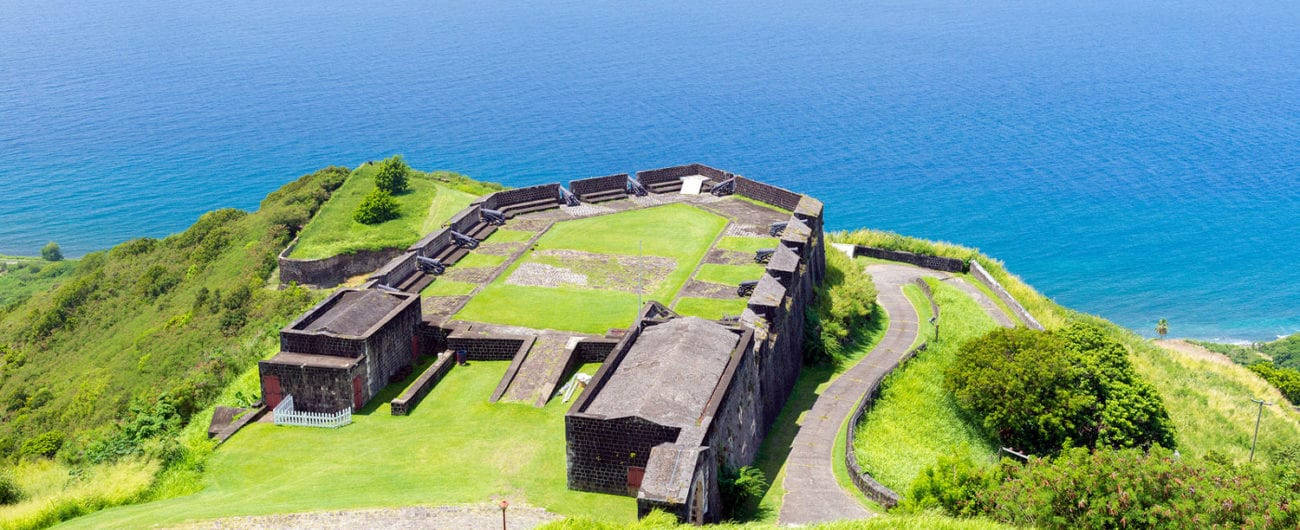 St Kitts And Nevis Brimstone Hill Fortress Wallpaper