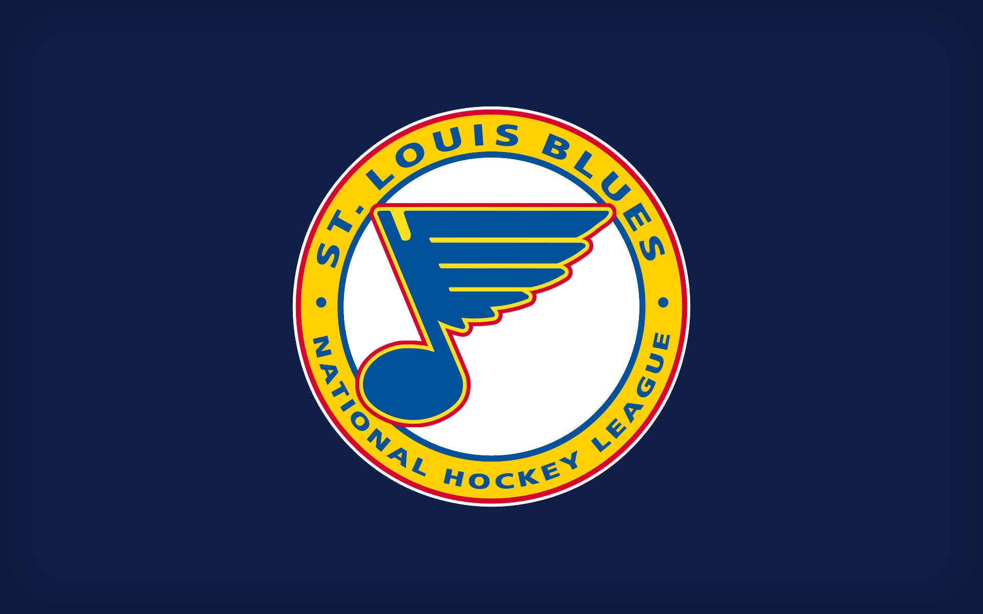 St Louis Blues Hockey League Ikon Wallpaper