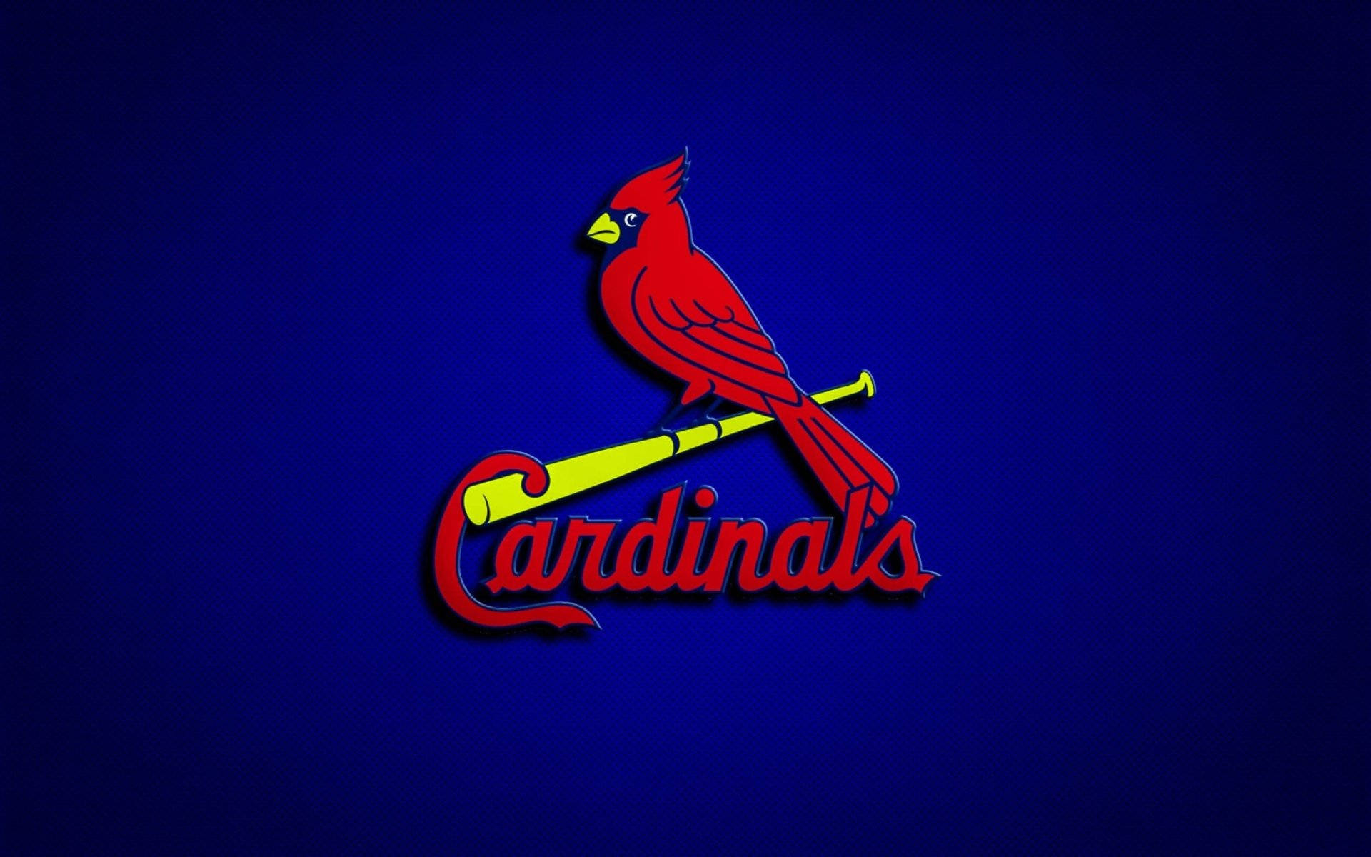 St Louis Cardinals Red Bird Emblem Wallpaper