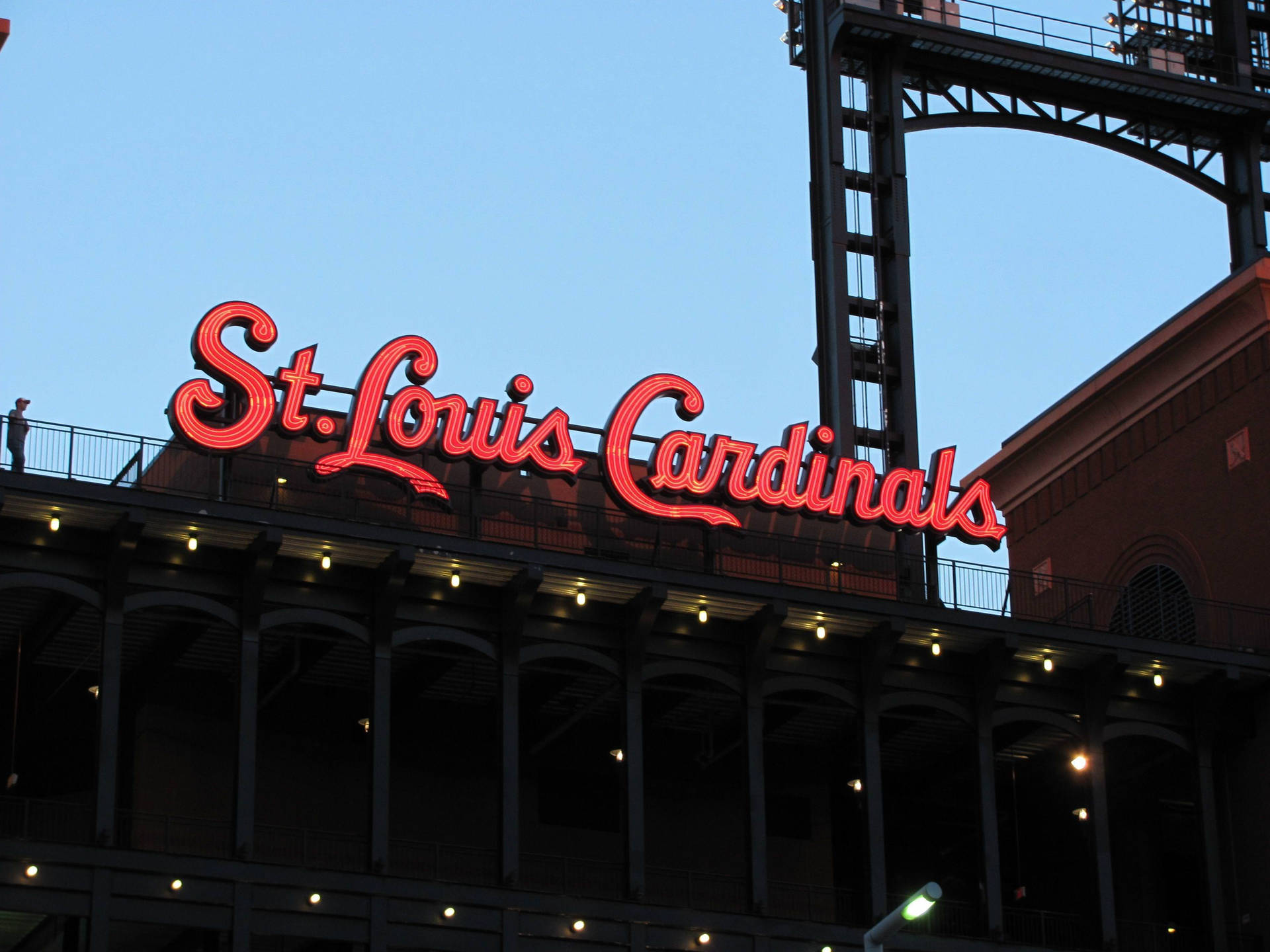 St Louis Cardinals Signage Wallpaper