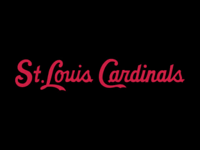 St Louis Cardinals Text Logo PNG