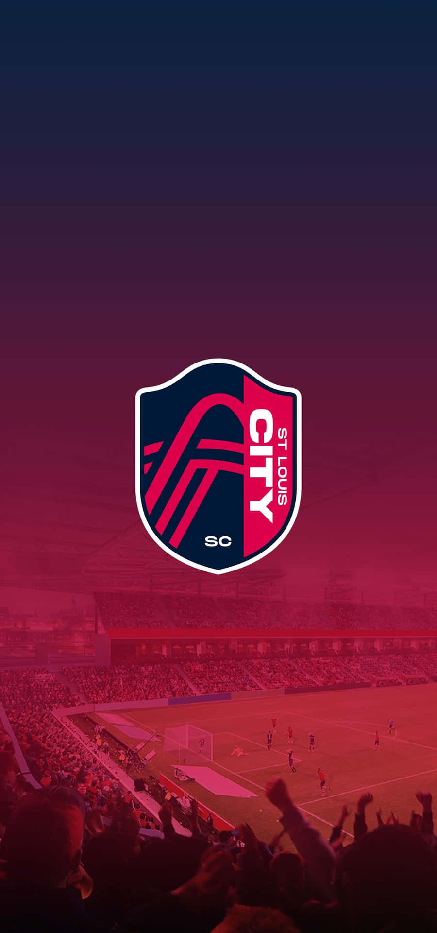 St. Louis City SC Football Pink Image Wallpaper
