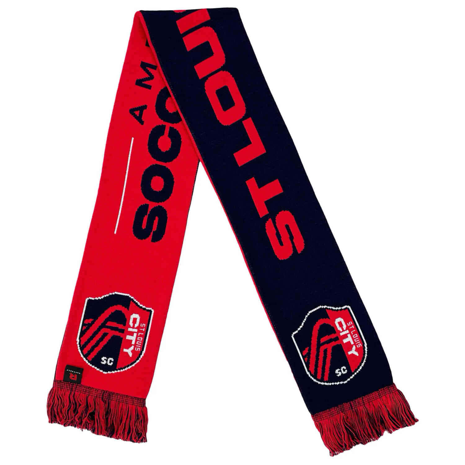 Ruffneck Scarves St. Louis City Sc Spirit Of The City Scarf in Red