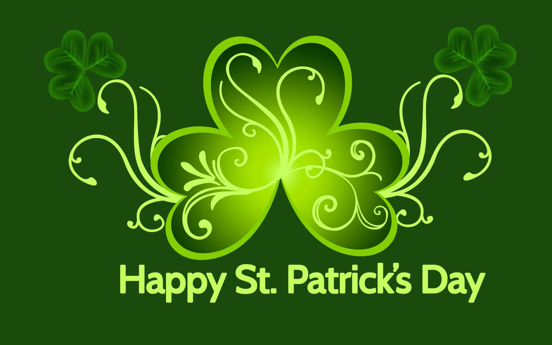Clover Design St. Patrick's Day Background