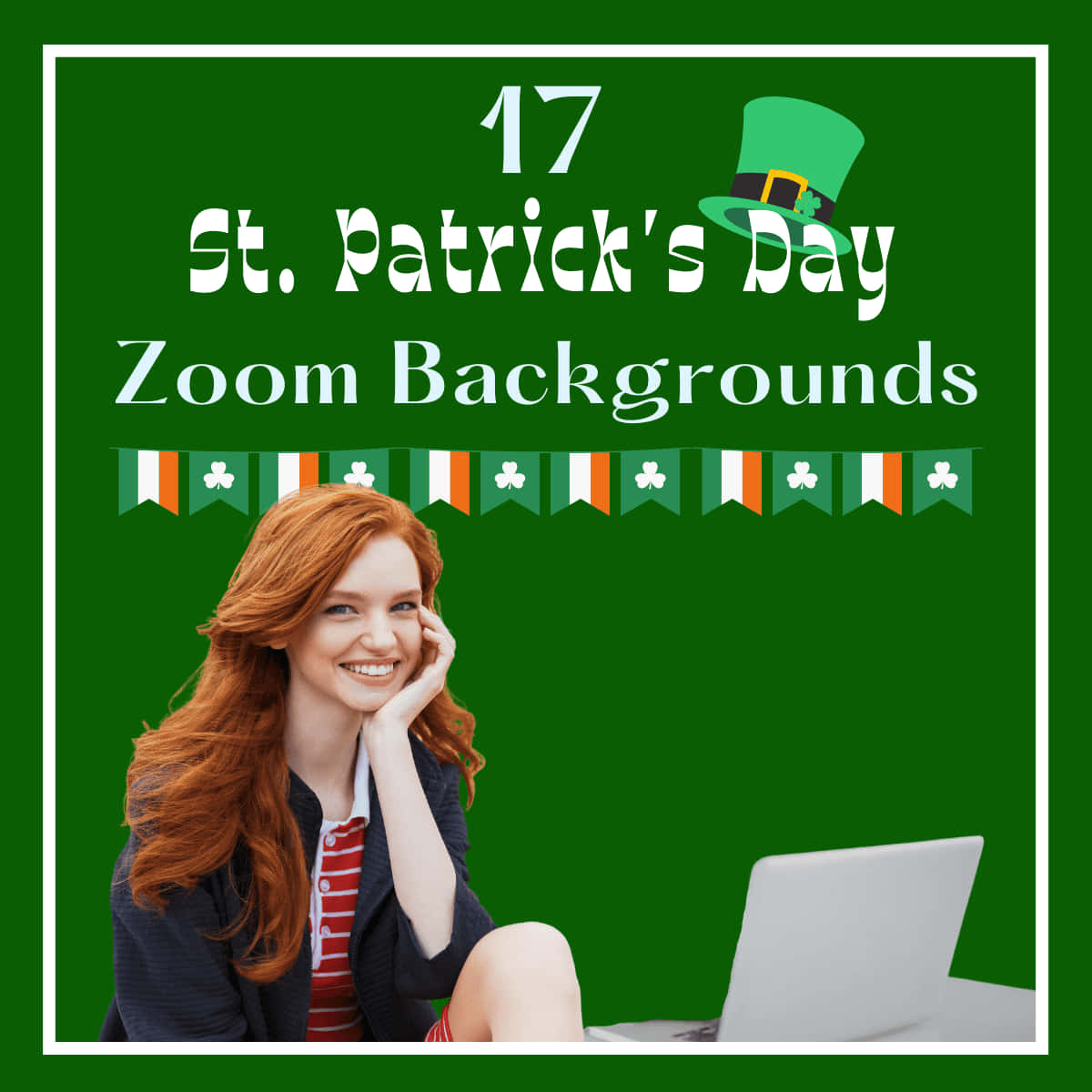 17bakgrunder För St. Patricks Day På Zoom