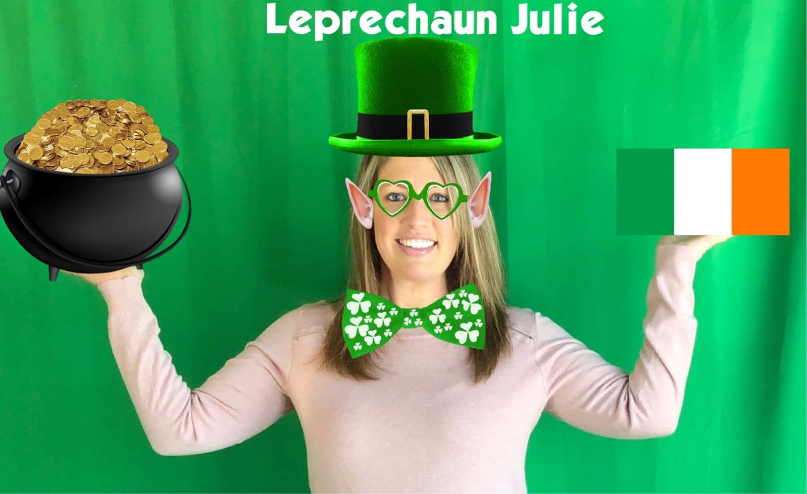 St Patrick's Day - Leprechaun Julie