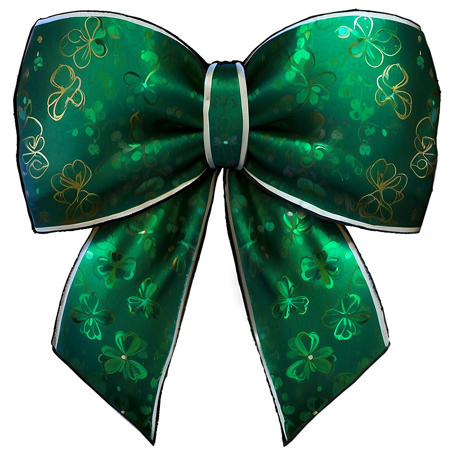 St. Patrick's Green Bow Png 71 PNG