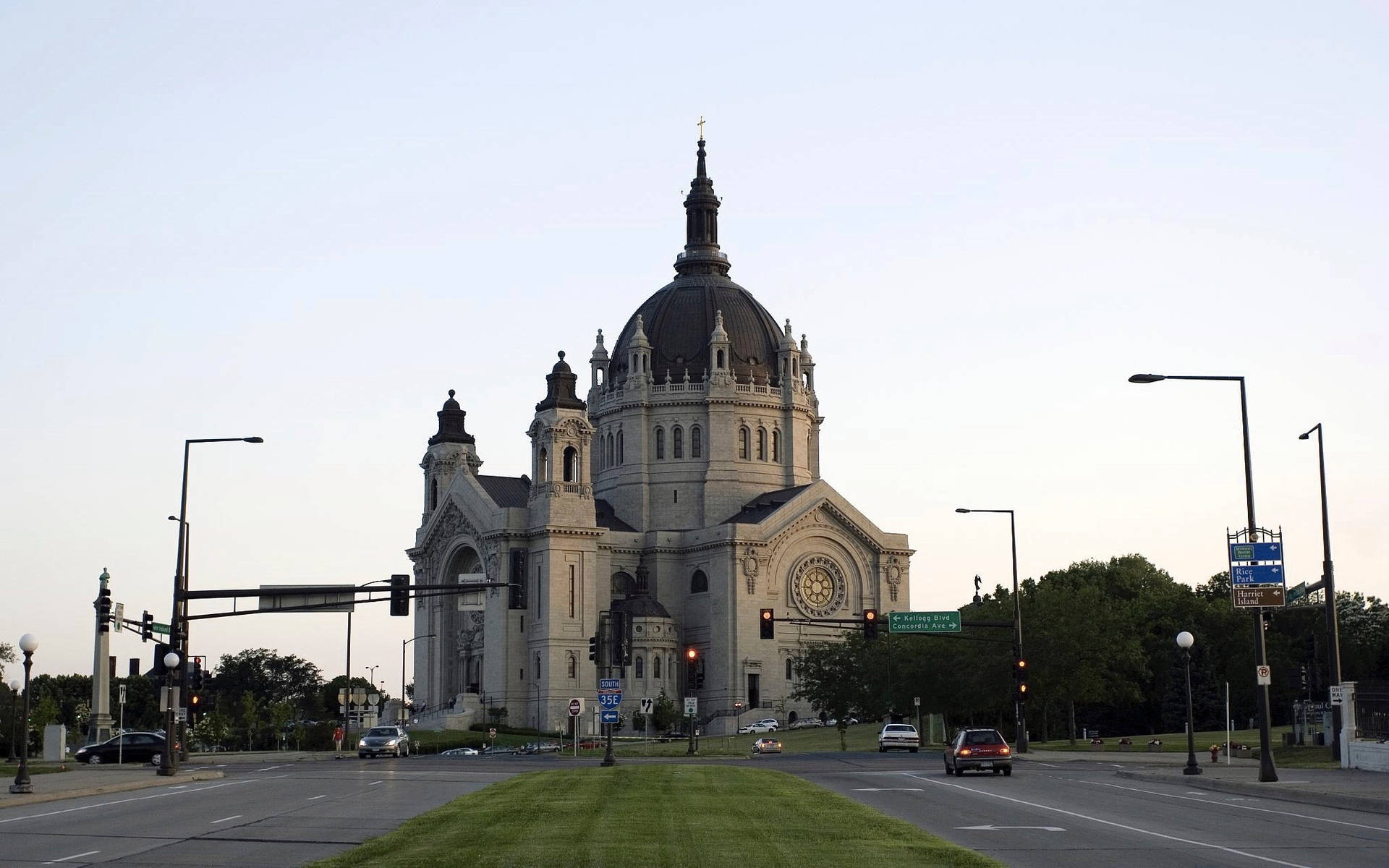 St Paul Cathedral Minnesota Wallpaper