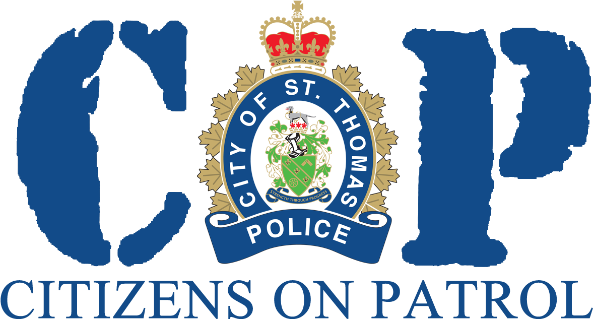 St Thomas Police Citizens On Patrol Logo PNG