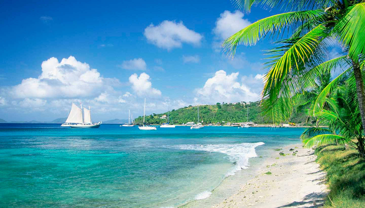 Stunning Caribbean Beauty, St. Vincent and The Grenadines Wallpaper