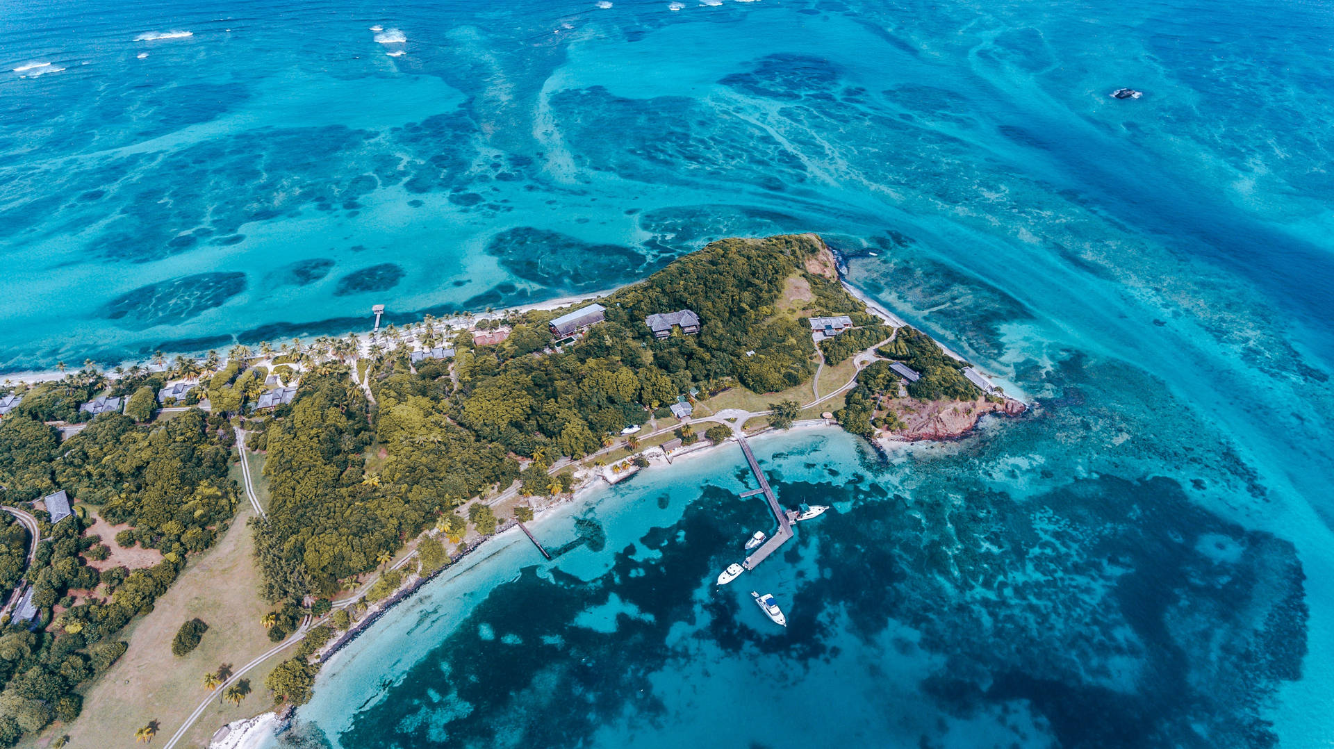 Stvincent Und Die Grenadinen: Ozean Und Riffe Wallpaper