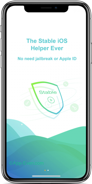 Stablei O S Helper App Promotion PNG
