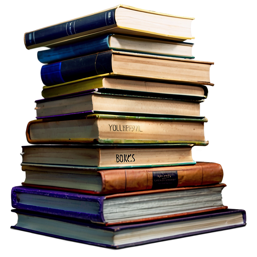 Stack Of Books Png Fyg PNG