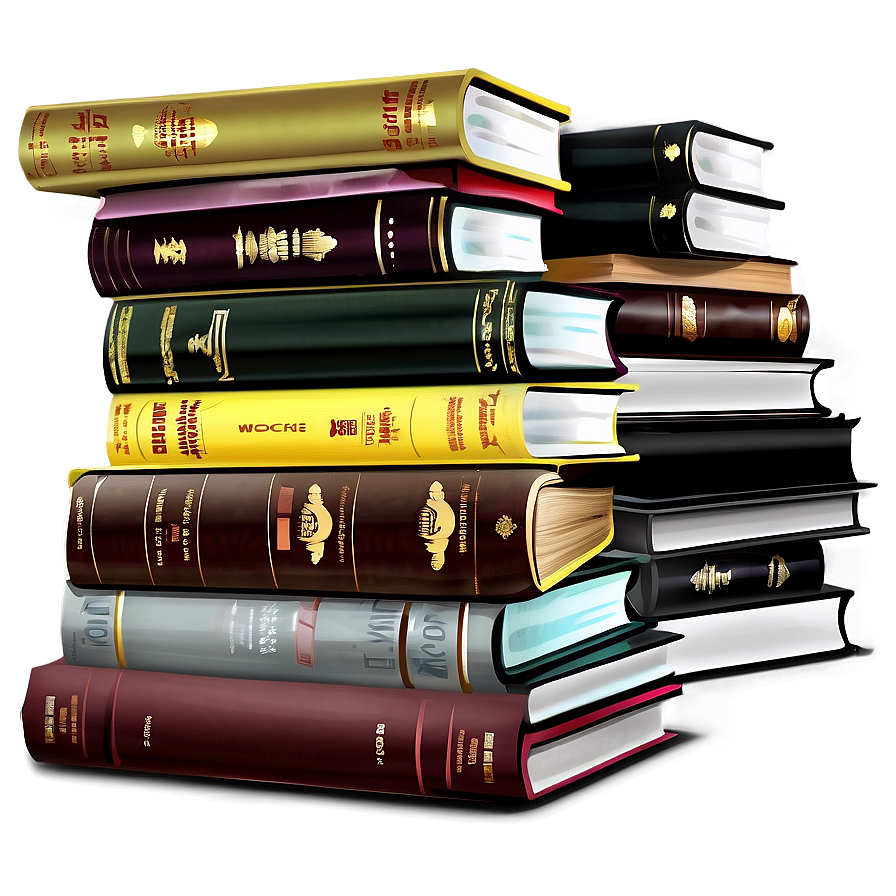 Stack Of Books Transparent Png 46 PNG