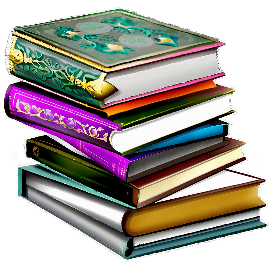 Download Stack Of Craft Books Png Fbe | Wallpapers.com