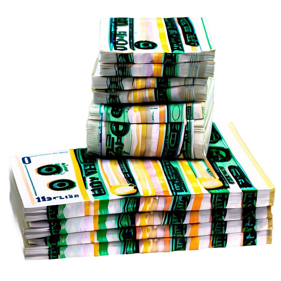 Stack Of Dollar Bills Png Nke82 PNG