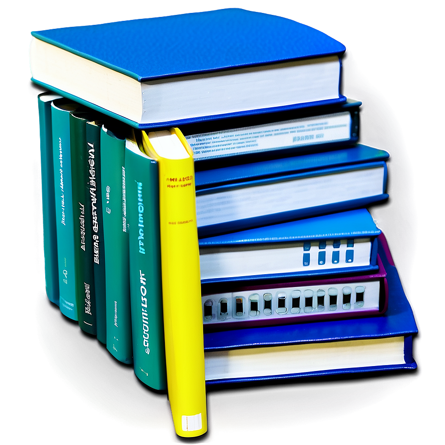 Stack Of Ebook Covers Png 3 PNG