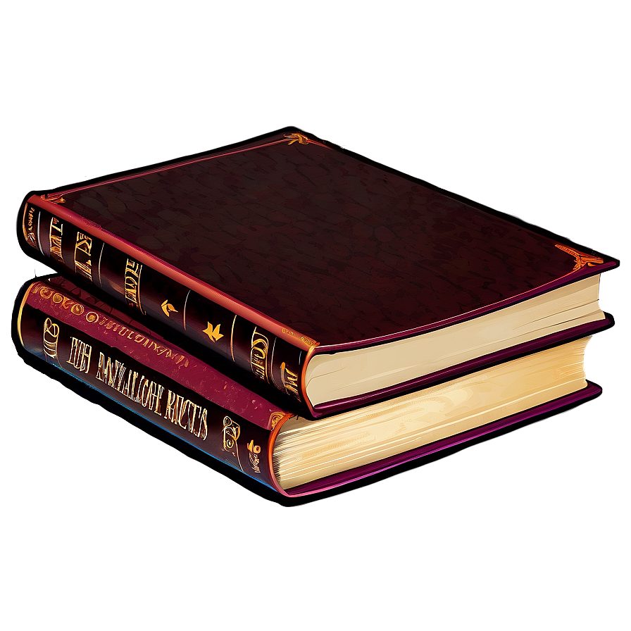 Stack Of Encyclopedias Png Krr PNG