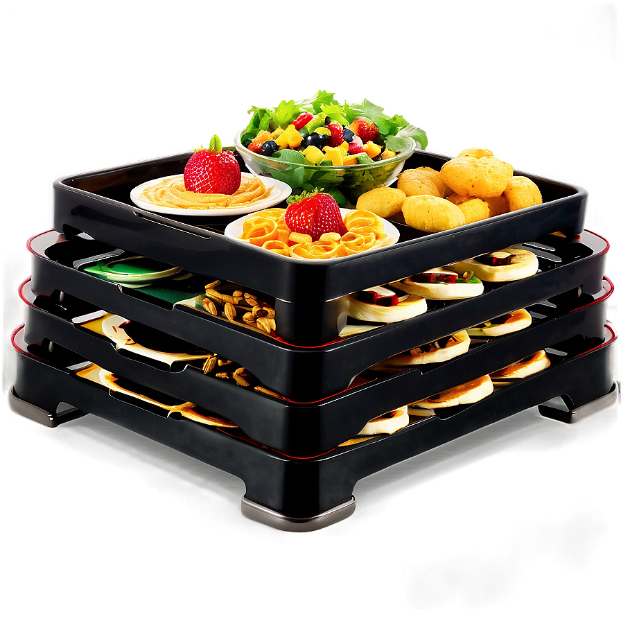 Download Stackable Buffet Serving Trays Png Huq | Wallpapers.com