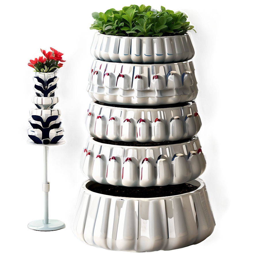 Stackable Planter Png Qbi76 PNG