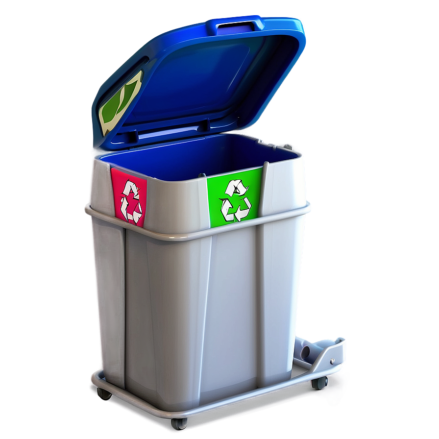 Stackable Recycling Bin Png 06212024 PNG