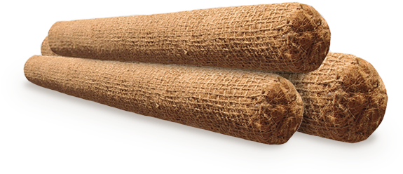 Stacked Biomass Briquettes PNG