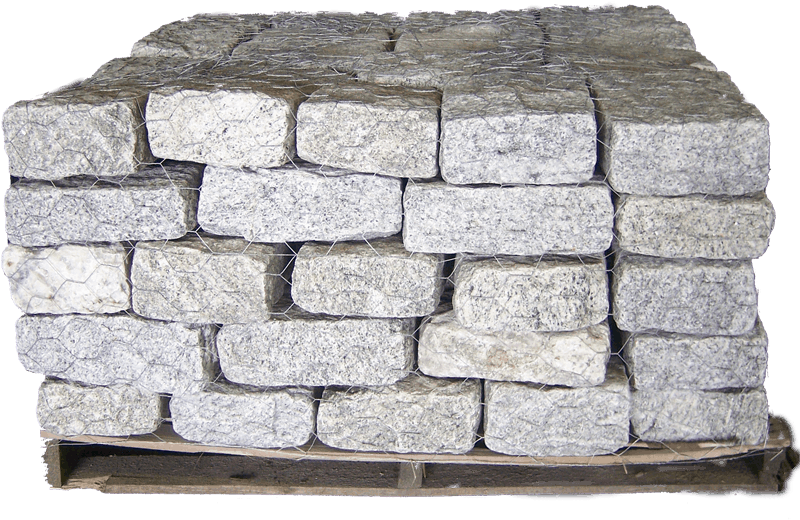 Stacked Cobblestone Pallet PNG