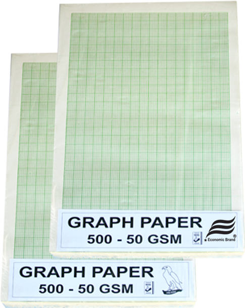 Stacked Graph Paper Packs500 Sheets PNG
