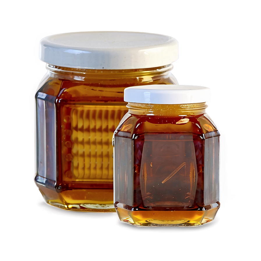 Stacked Honey Jar Png 06212024 PNG