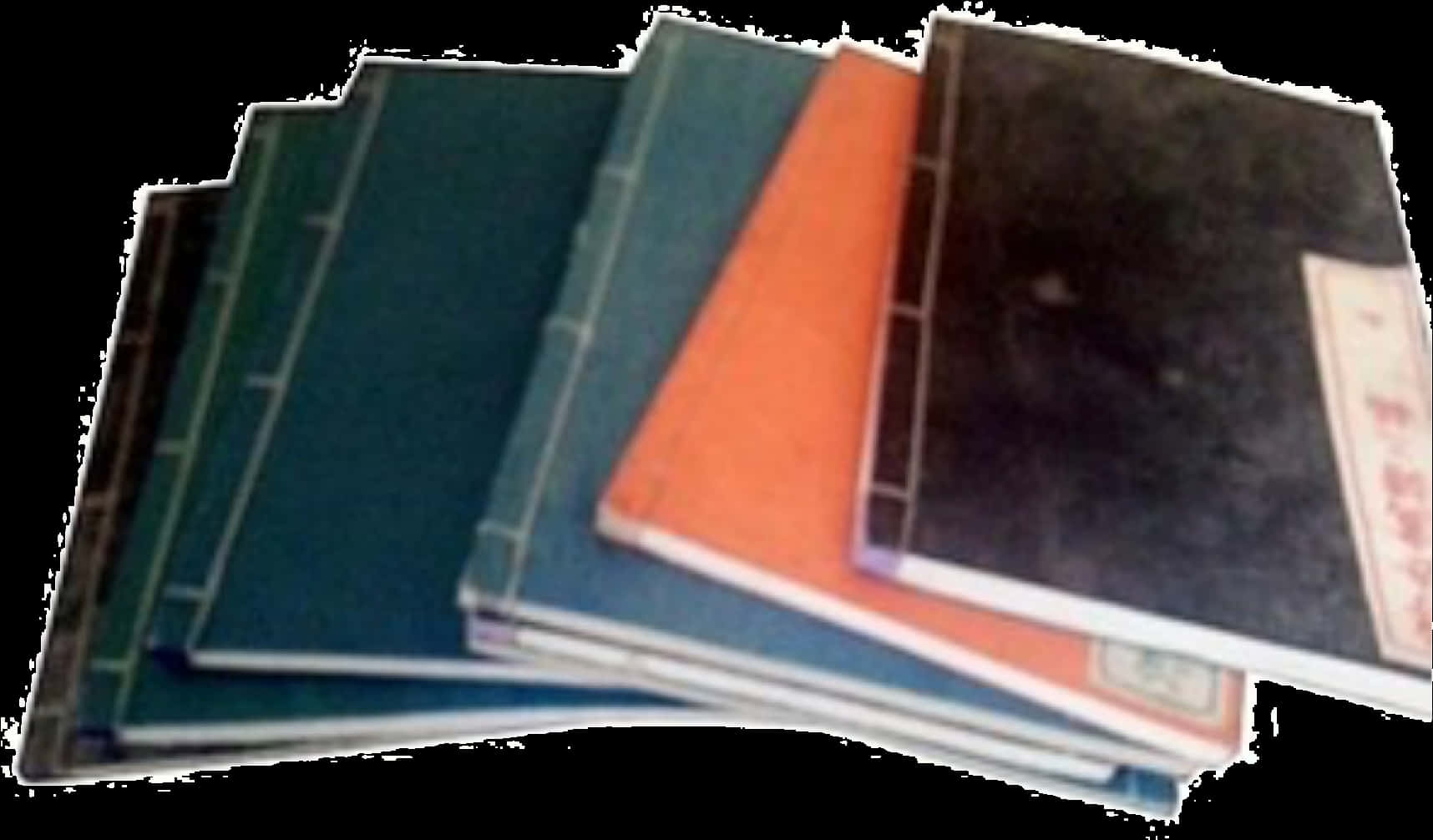 Stacked Notebooks Variety PNG