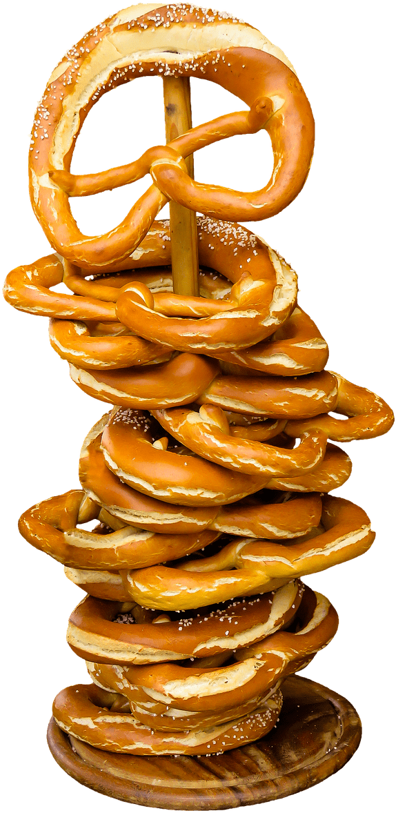 Stacked Pretzels Tower.png PNG