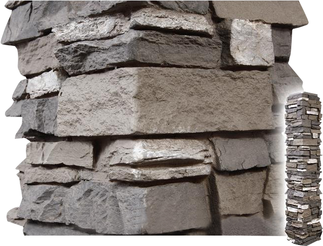 Stacked Stone Wall Texture PNG