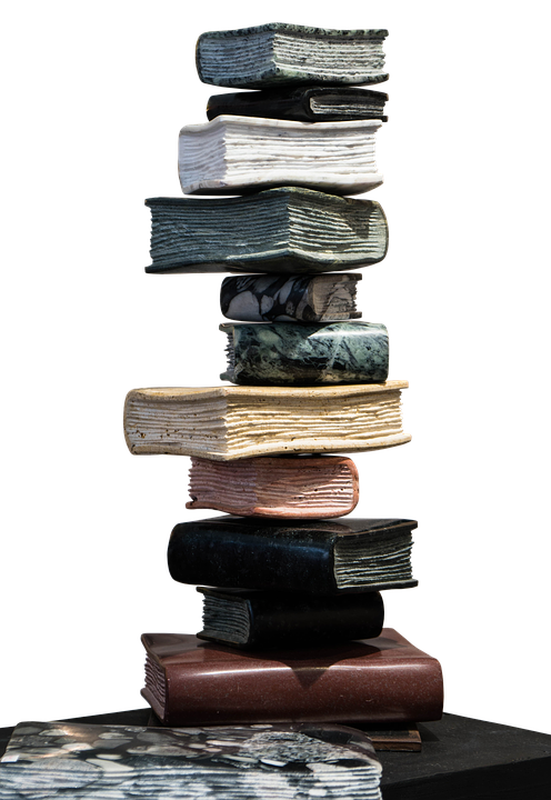 Stackof Ancient Books PNG