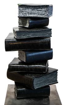 Stackof Ancient Books PNG