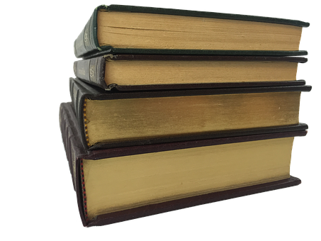 Stackof Old Books PNG