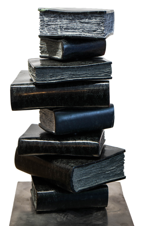 Stackof Old Books PNG