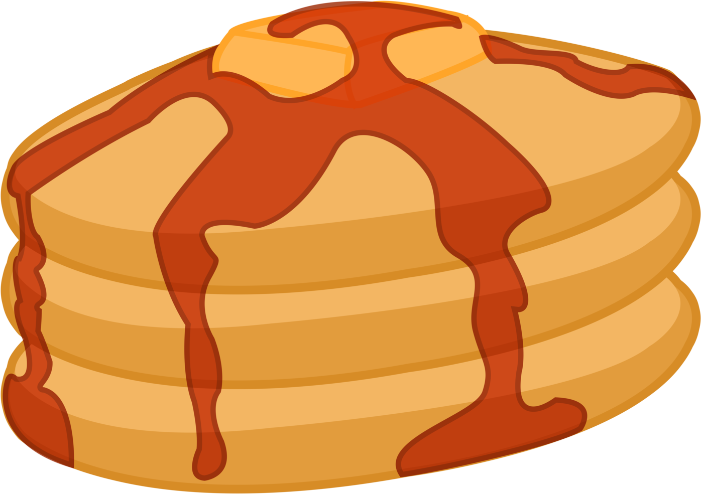 Download Stackof Pancakeswith Syrup | Wallpapers.com