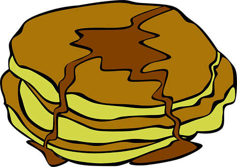 Stackof Pancakeswith Syrup.png PNG