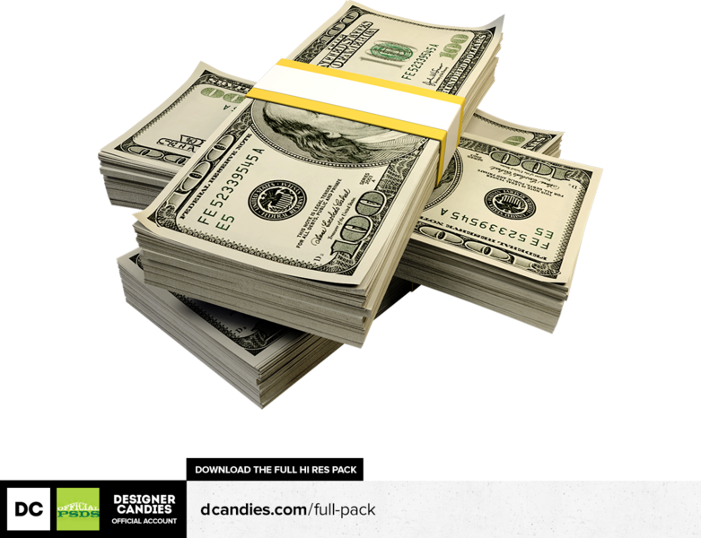 Stackof100 Dollar Bills PNG